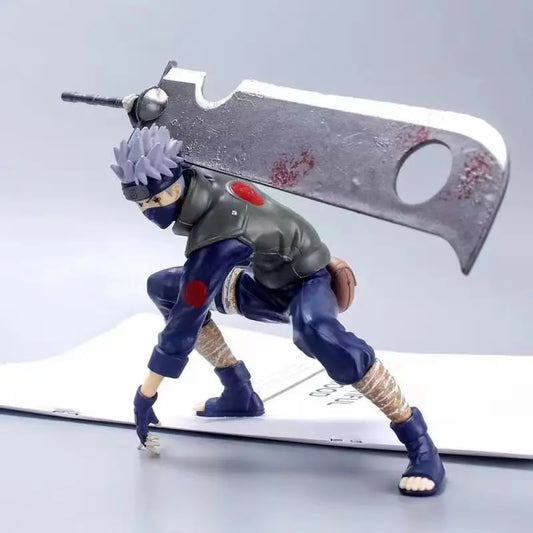 Anime Naruto Figure NARUTO Kakashi Figures Action Figure Accessories Car Ornaments Cartoon Kids Toys Gifts