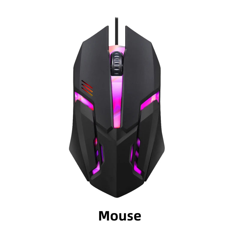 Wired 104 Key RGB Mechanical Keyboard and Mouse Setup