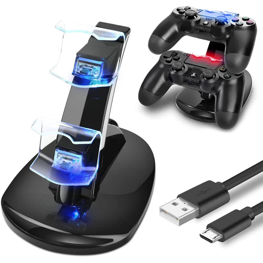 PS4 Controller Fast Charging Station Dual Charging