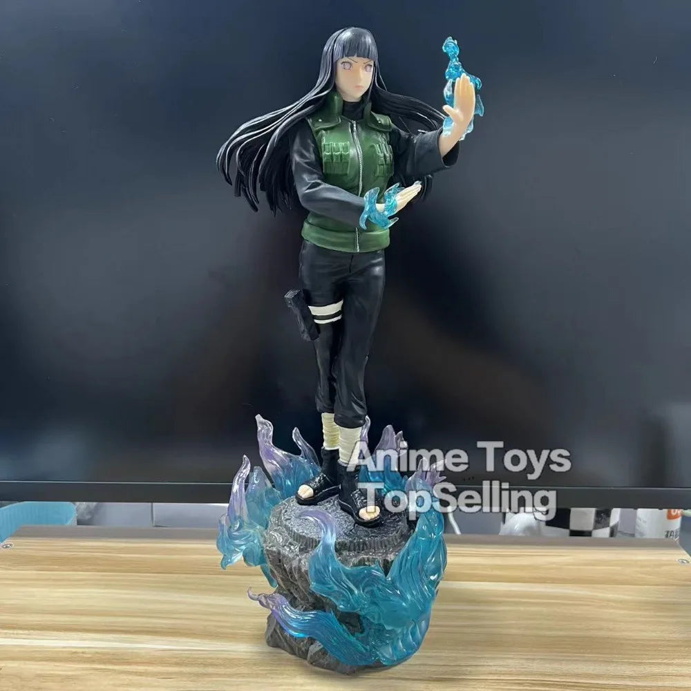 33cm NARUTO Figurine Uzumaki Naruto Hyūga Hinata Figure PVC Hinata Statue Model Collectible Toys Gifts