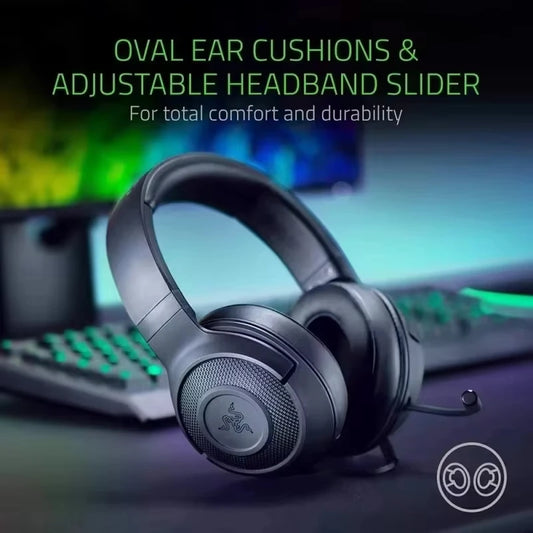 Razer Kraken X Essential Wired Gaming Headset