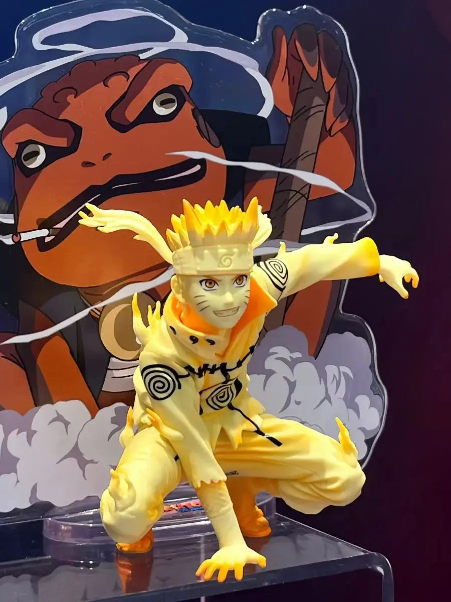 10cm Naruto Panel Spectacle Haruno Naruto Uchiha Sasuke Sakura Anime Figure Action Figures Model Toys Holiday Gift