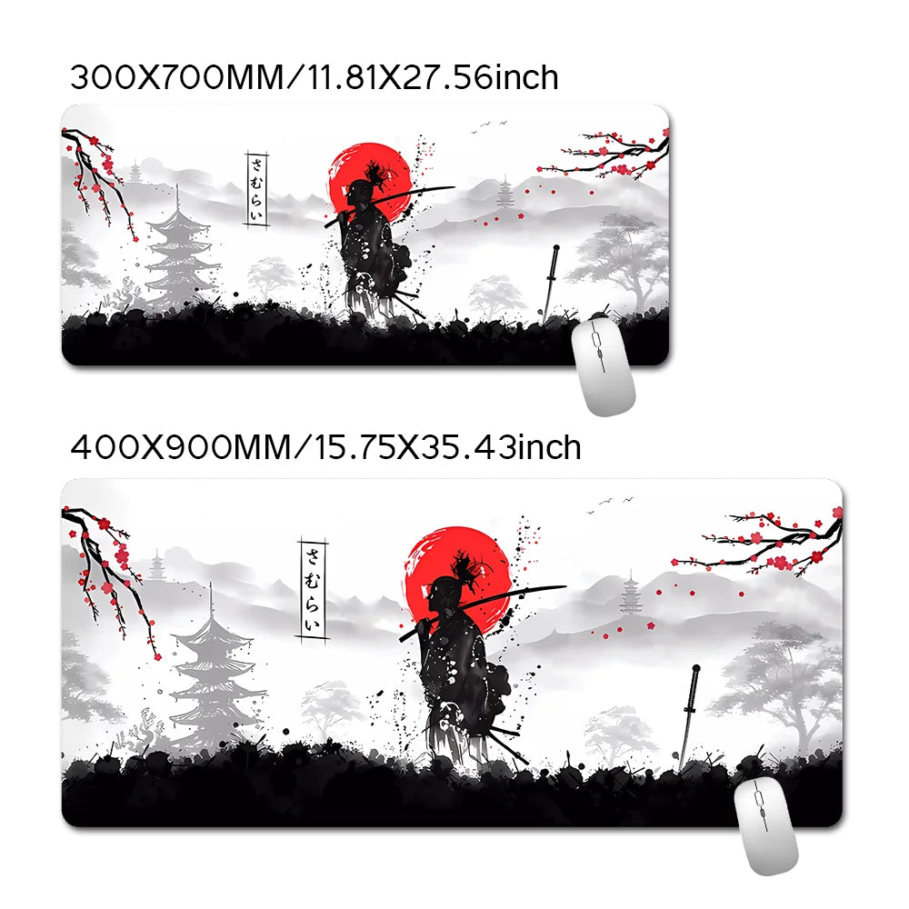 Samurai Warrior Mouse Pad