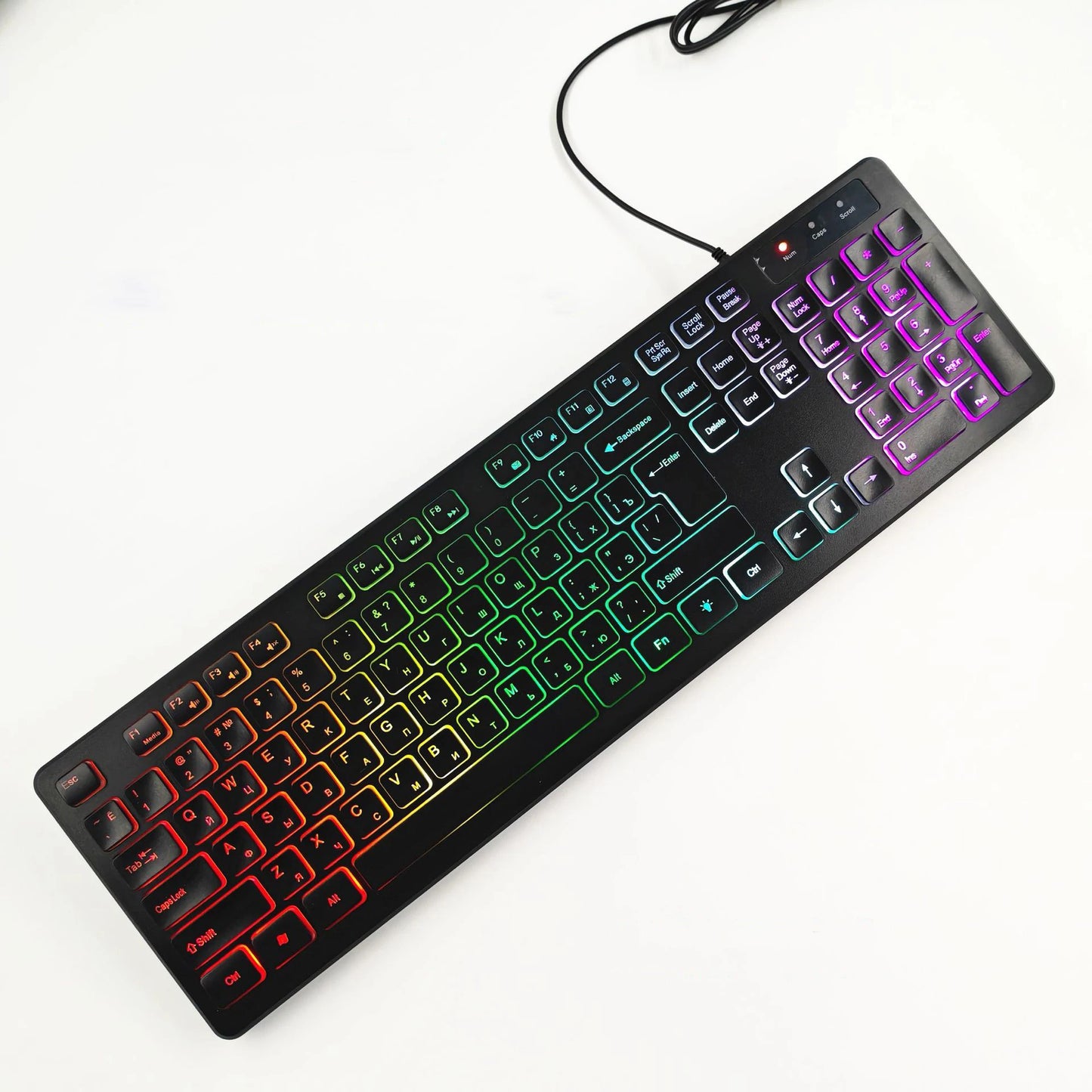 104 Key Ultra-Slim RGB Keyboard