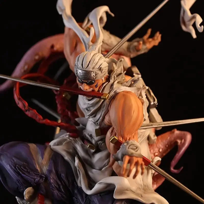 Anime Naruto Figures Killer Bee Action Figures The Fifth NARUTO Figurine PVC Collection Model Toys Desktop Decoration Gifts