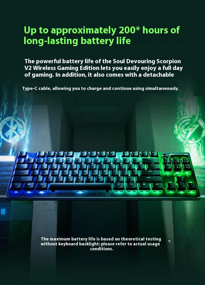 Razer Deathstalker V2 Mechanical Gaming Keyboard
