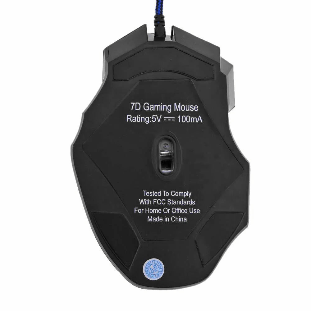 AlloySeed Wired Gaming Mouse 7-Color RGB