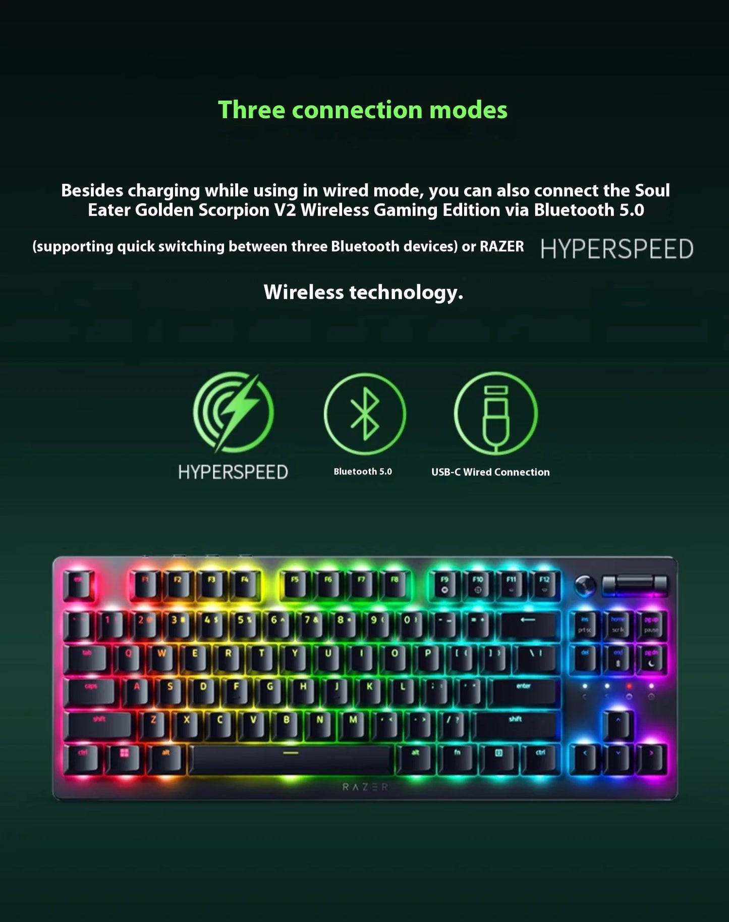 Razer Deathstalker V2 Mechanical Gaming Keyboard