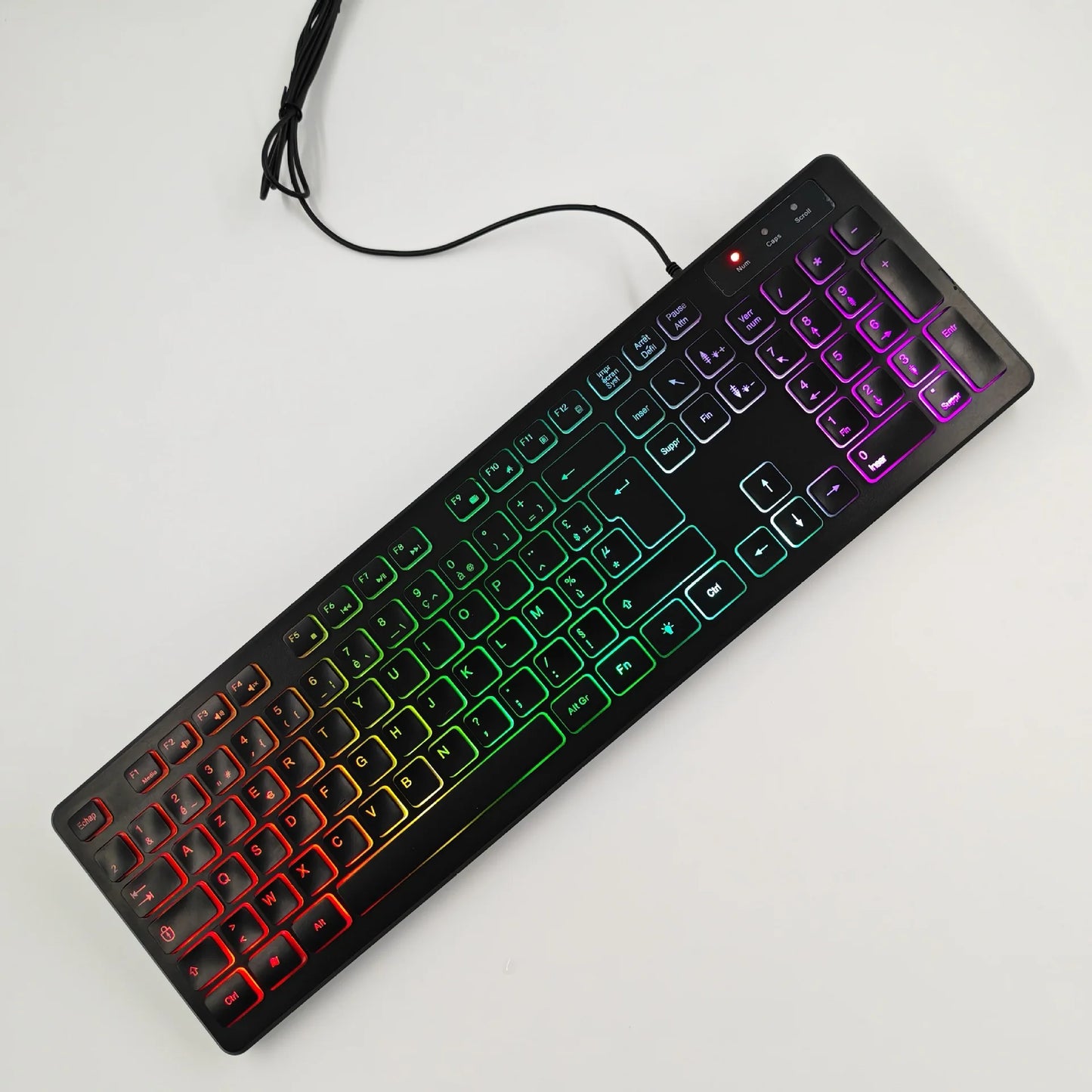 104 Key Ultra-Slim RGB Keyboard