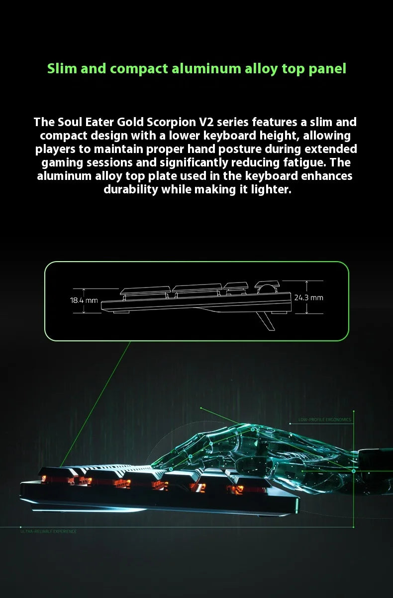 Razer Deathstalker V2 Mechanical Gaming Keyboard