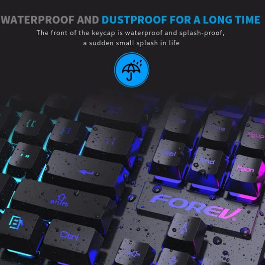 FOREV Multi-Color RGB Keyboard and Mouse Set