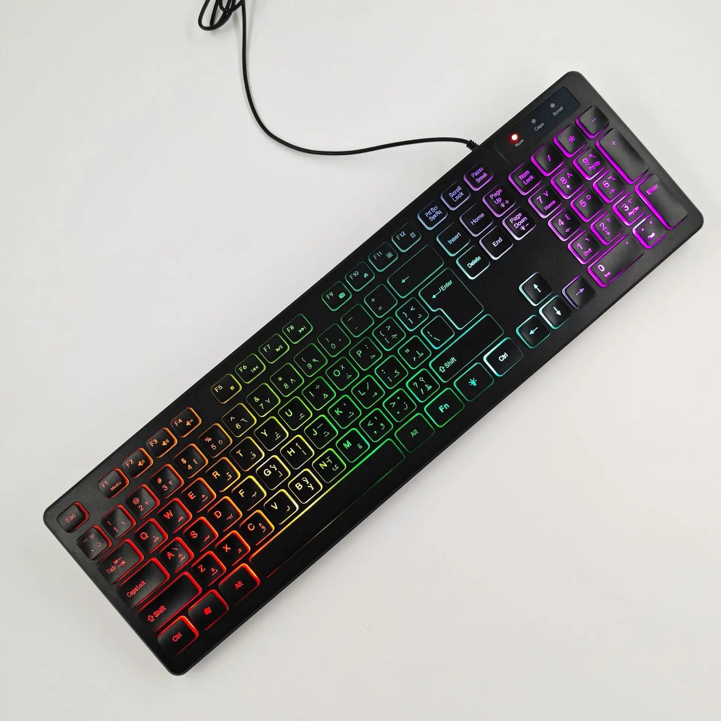 104 Key Ultra-Slim RGB Keyboard