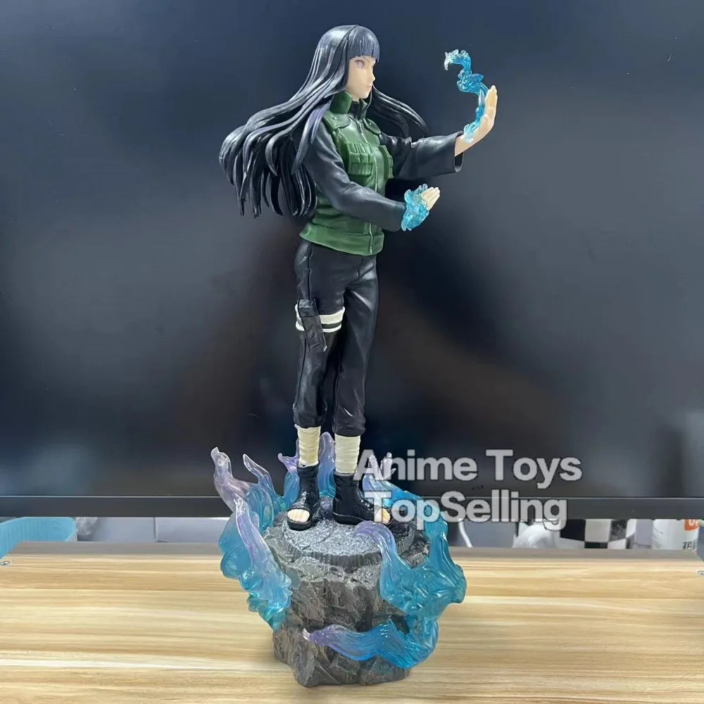 33cm NARUTO Figurine Uzumaki Naruto Hyūga Hinata Figure PVC Hinata Statue Model Collectible Toys Gifts