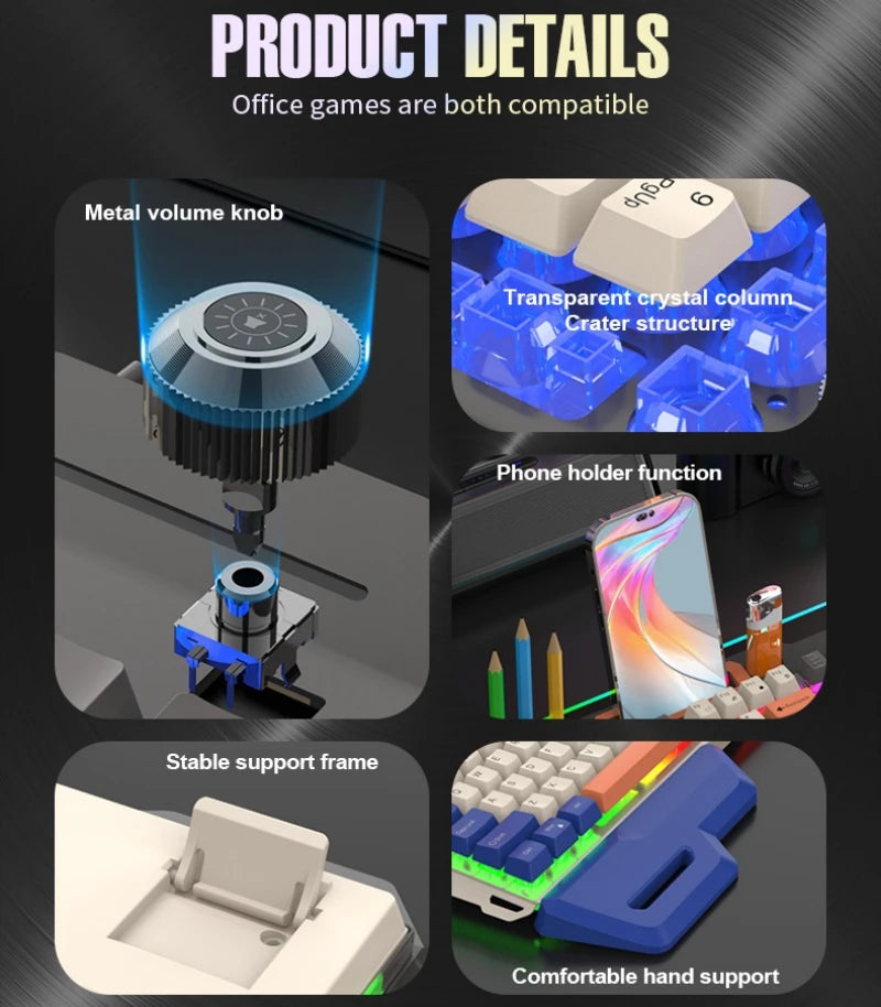 YQT Ultra RGB Gaming Keyboard