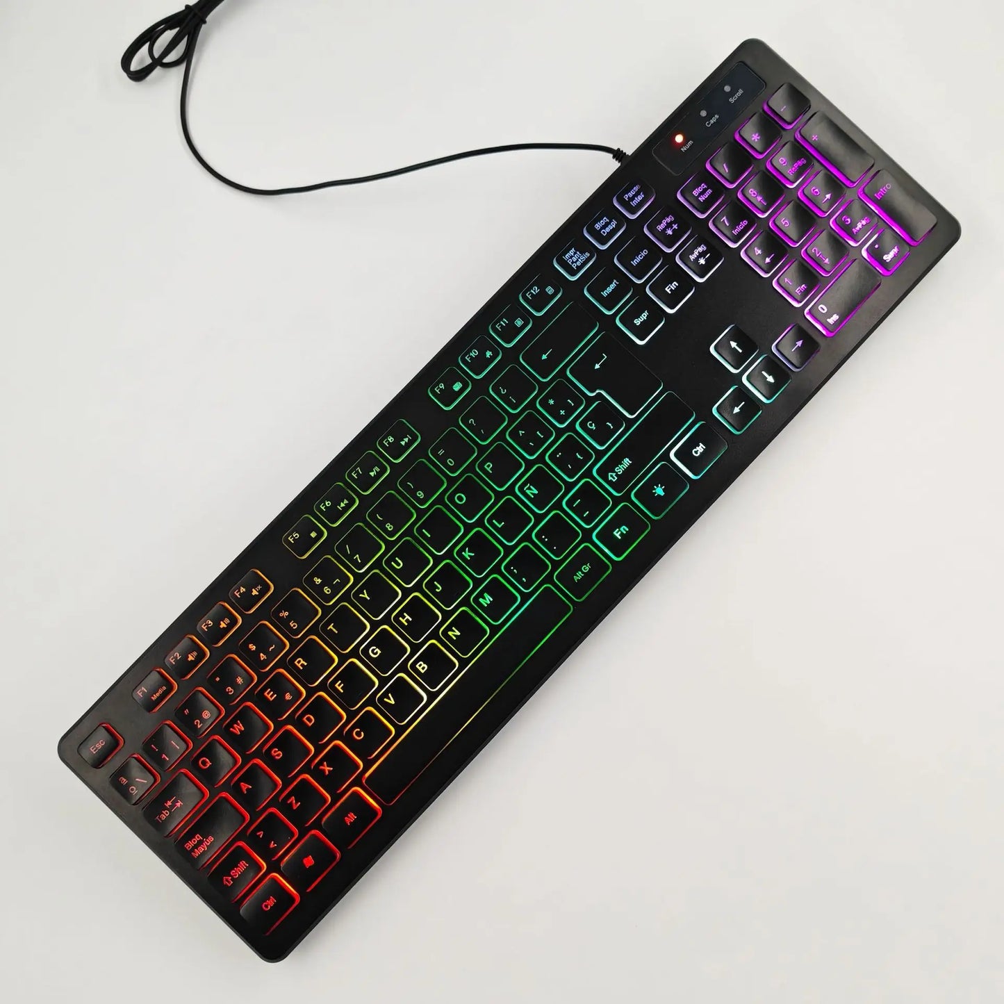 104 Key Ultra-Slim RGB Keyboard