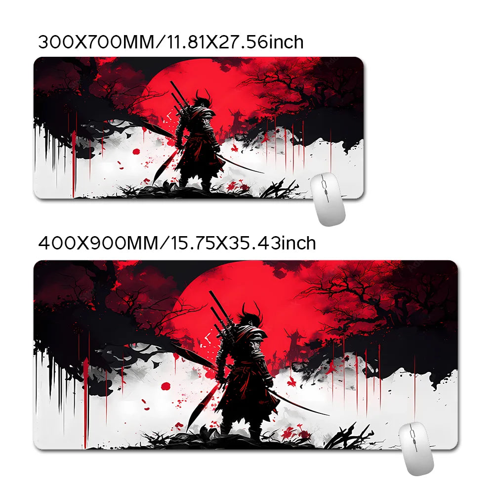 Samurai Warrior Mouse Pad