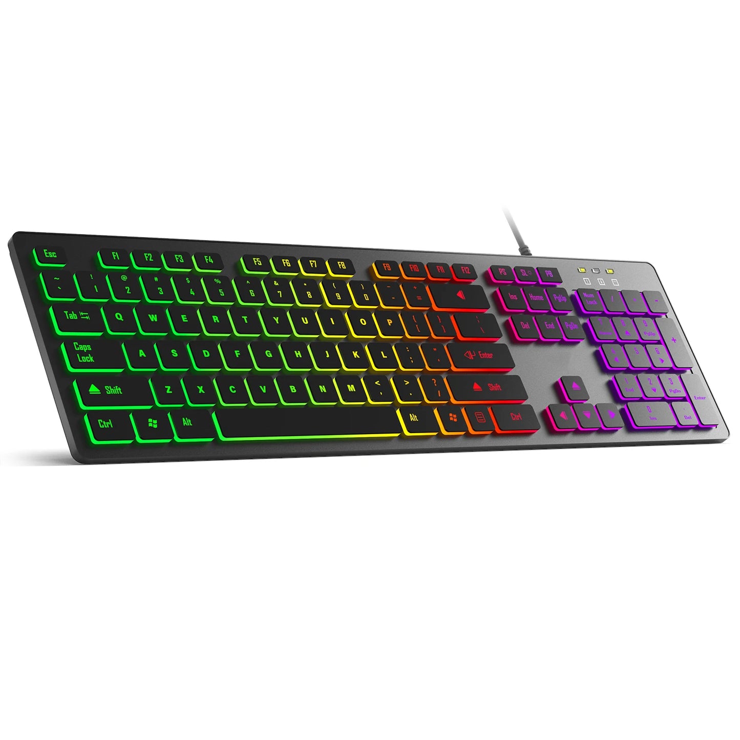 104 Key Ultra-Slim RGB Keyboard