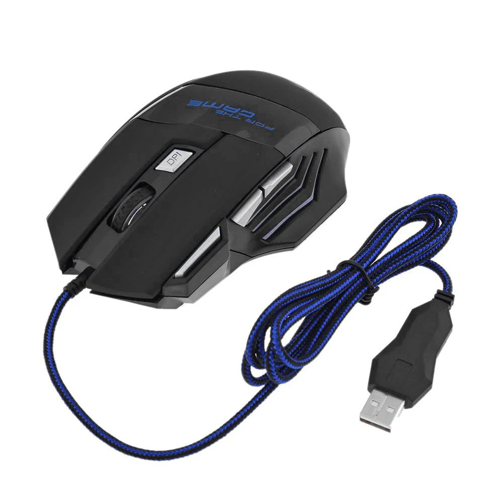 AlloySeed Wired Gaming Mouse 7-Color RGB