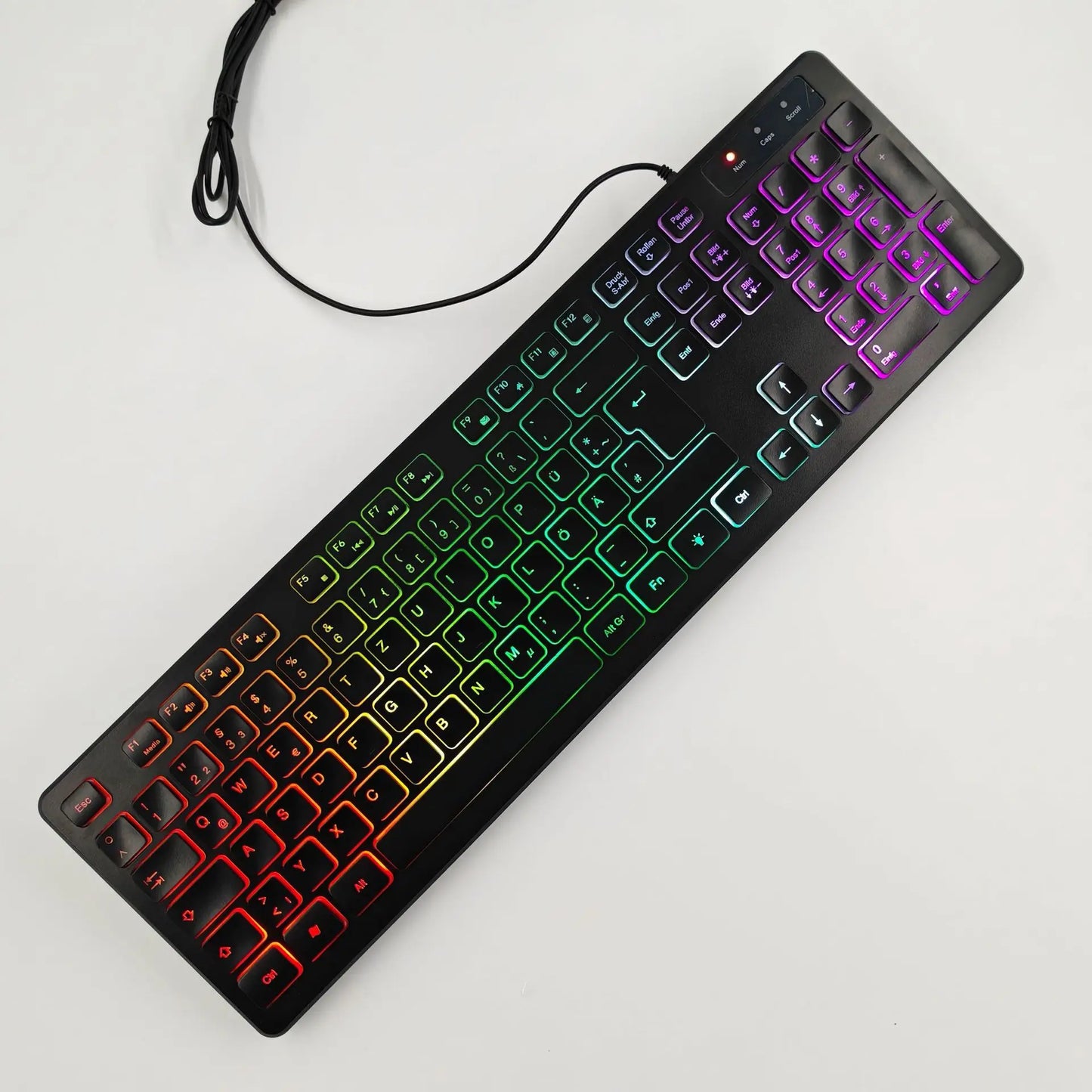 104 Key Ultra-Slim RGB Keyboard
