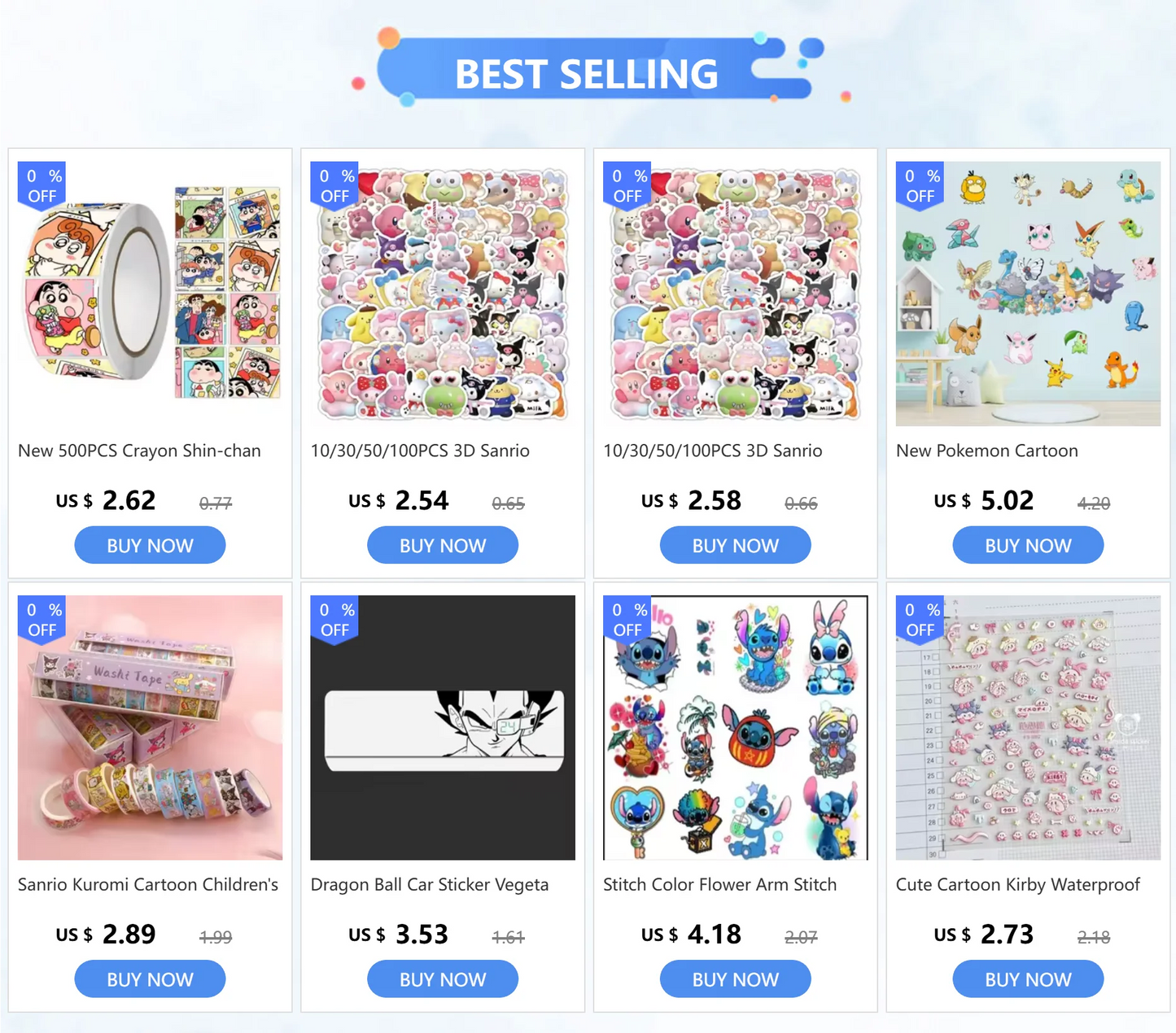 NEW Naruto Anime Peripheral 5D Nail Art Sticker Cartoon Uchiha Sasuke Uzumaki Naruto Waterproof Easy Sticker Gift Wholesale