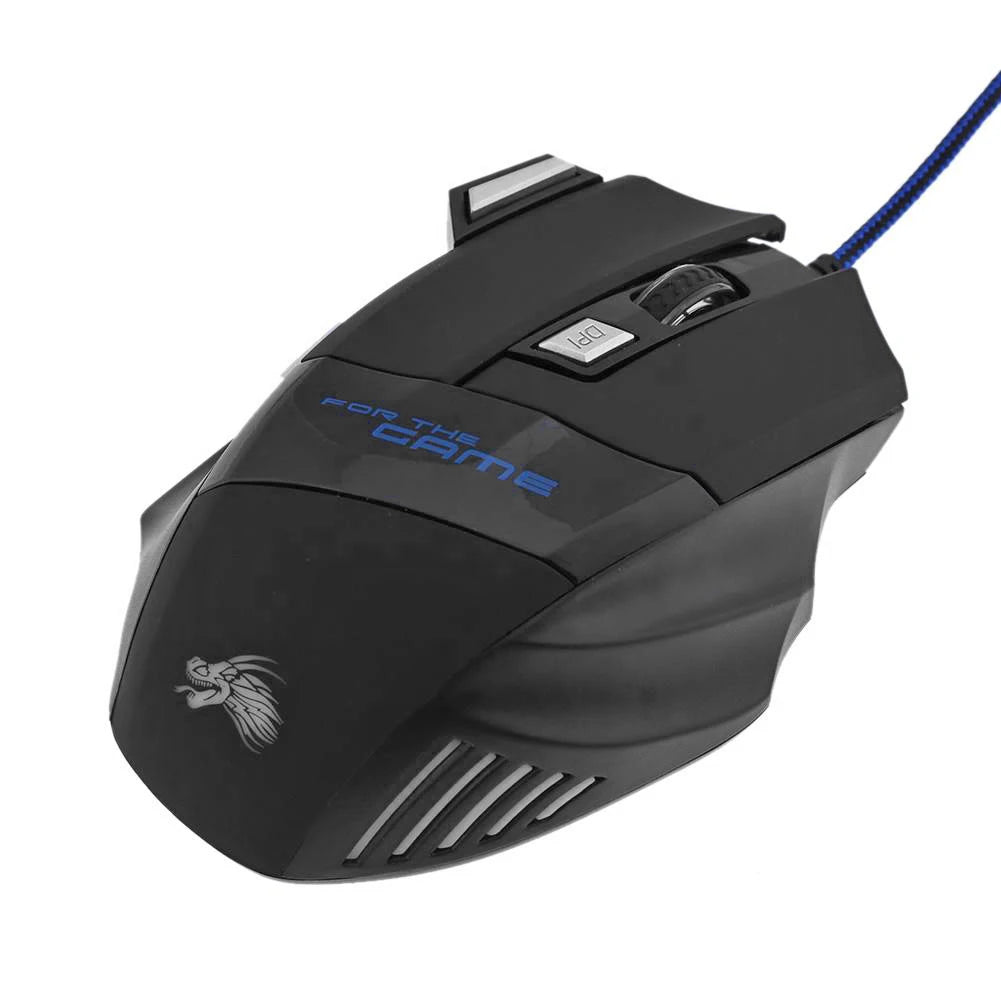 AlloySeed Wired Gaming Mouse 7-Color RGB