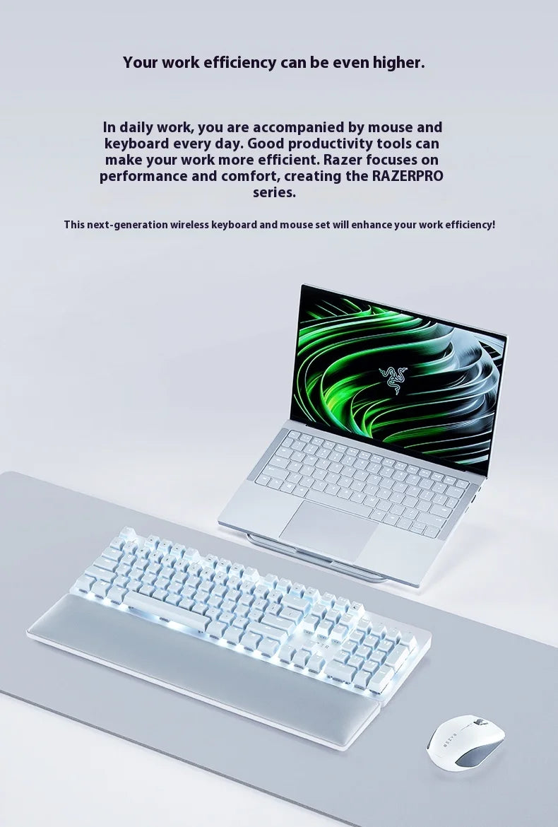 Razer Pro Type Ultra Wireless Bluetooth USB Mechanical Keyboard
