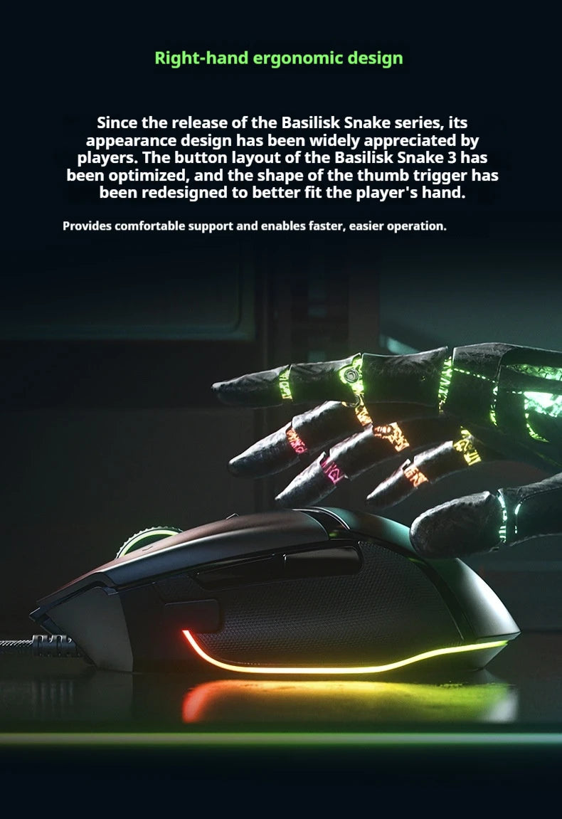 Razer Basilisk V3 Gaming Wired Mouse