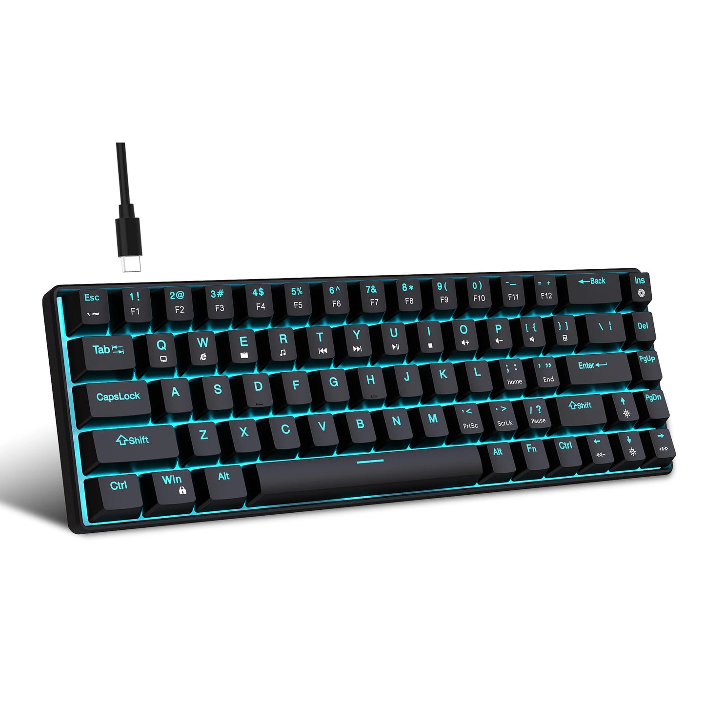 HXSJ 68 Key RGB Keyboard