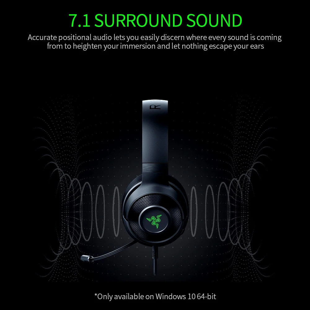 Razer Kraken V3 Wired Gaming Headset