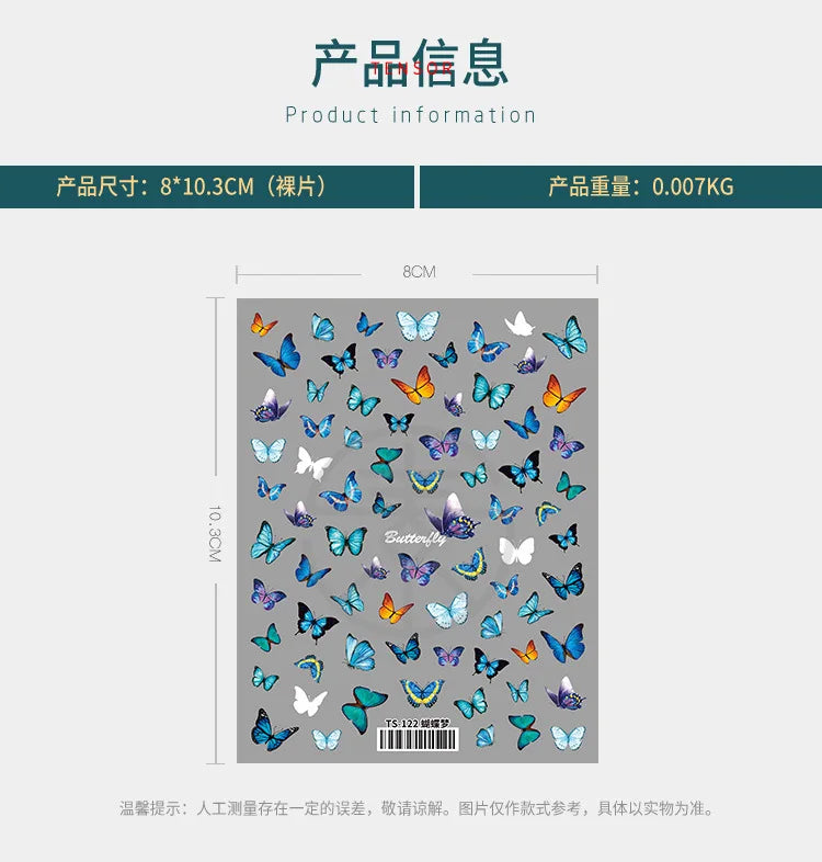 NEW Naruto Anime Peripheral 5D Nail Art Sticker Cartoon Uchiha Sasuke Uzumaki Naruto Waterproof Easy Sticker Gift Wholesale