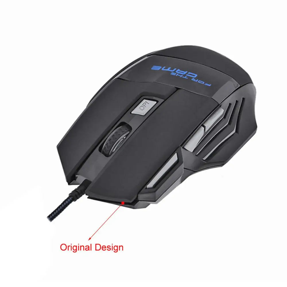 AlloySeed Wired Gaming Mouse 7-Color RGB
