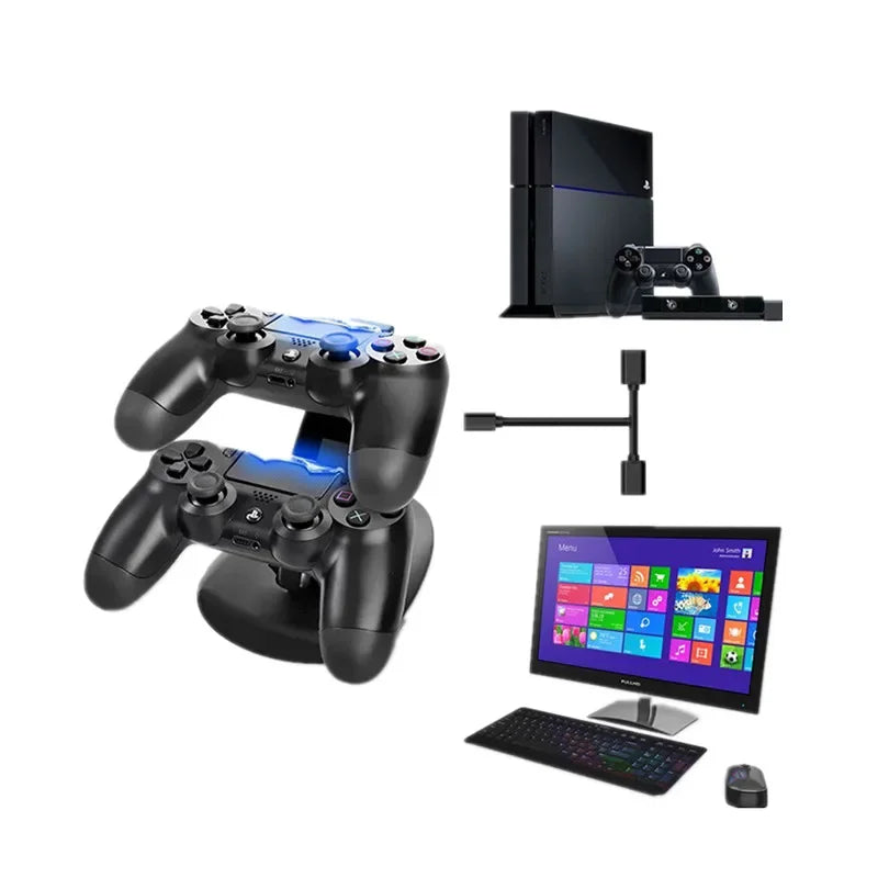 PS4 Controller Fast Charging Station Dual Charging