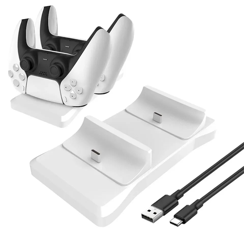 GAMINJA Dual Controller Charging Stand for Playstation 5 Controller