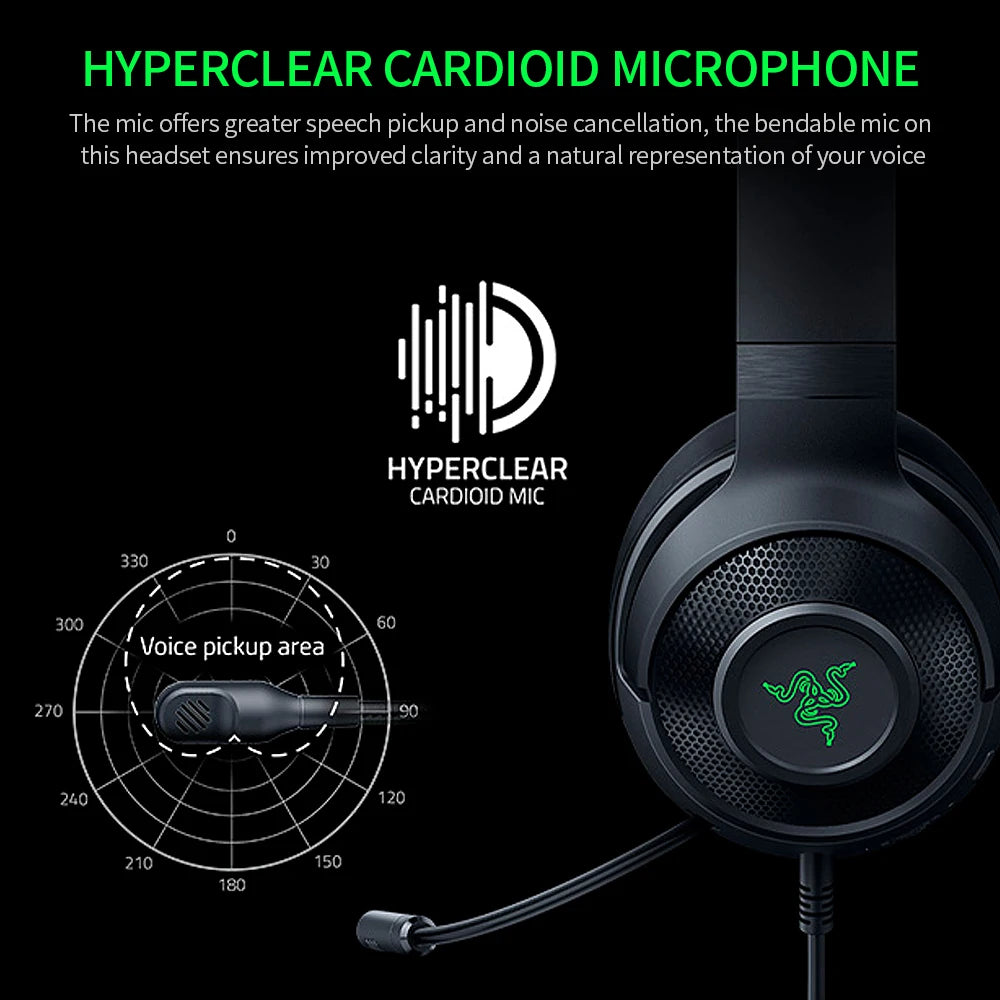 Razer Kraken V3 Wired Gaming Headset